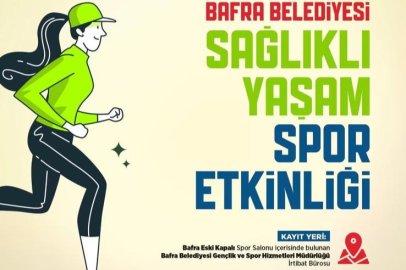 Bafra Belediyesi’nden Kadınlara Ücretsiz Spor Etkinliği: Kayıtlar Başladı