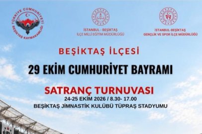 Beşiktaş’ta Cumhuriyet Bayramı Satranç Turnuvası Tüpraş Stadyumu’nda Düzenlenecek