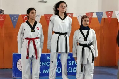 Sinem Şahin Taekwondoda Malatya İl Birincisi Oldu