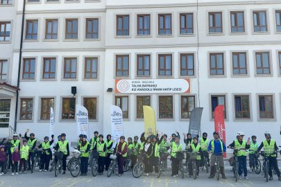 Konya’da Bisiklet Dostu Okul Projesi: Öğrenciler Sille’ye Pedal Çevirdi