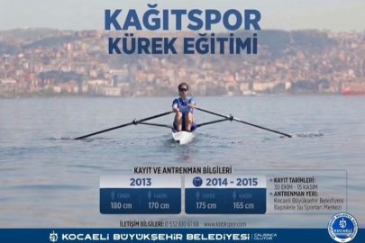 Kağıtspor Kürek Eğitimleri İçin Kayıtlar Başlıyor