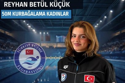 Reyhan Betül Küçük Avrupa Yüzme Şampiyonası’nda 6. Oldu